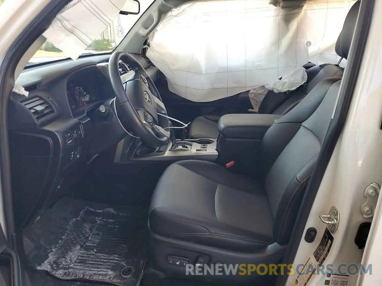 7 fotografías del automóvil dañado JTENU5JR7P6103309 TOYOTA 4RUNNER SE 2023