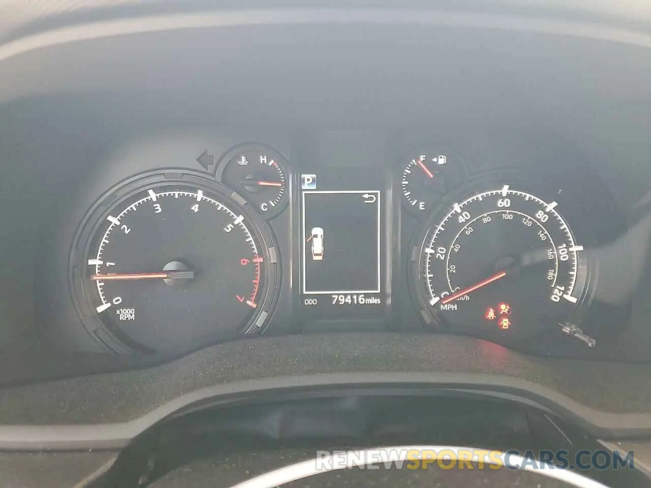 9 fotografías del automóvil dañado JTENU5JR7P6103309 TOYOTA 4RUNNER SE 2023