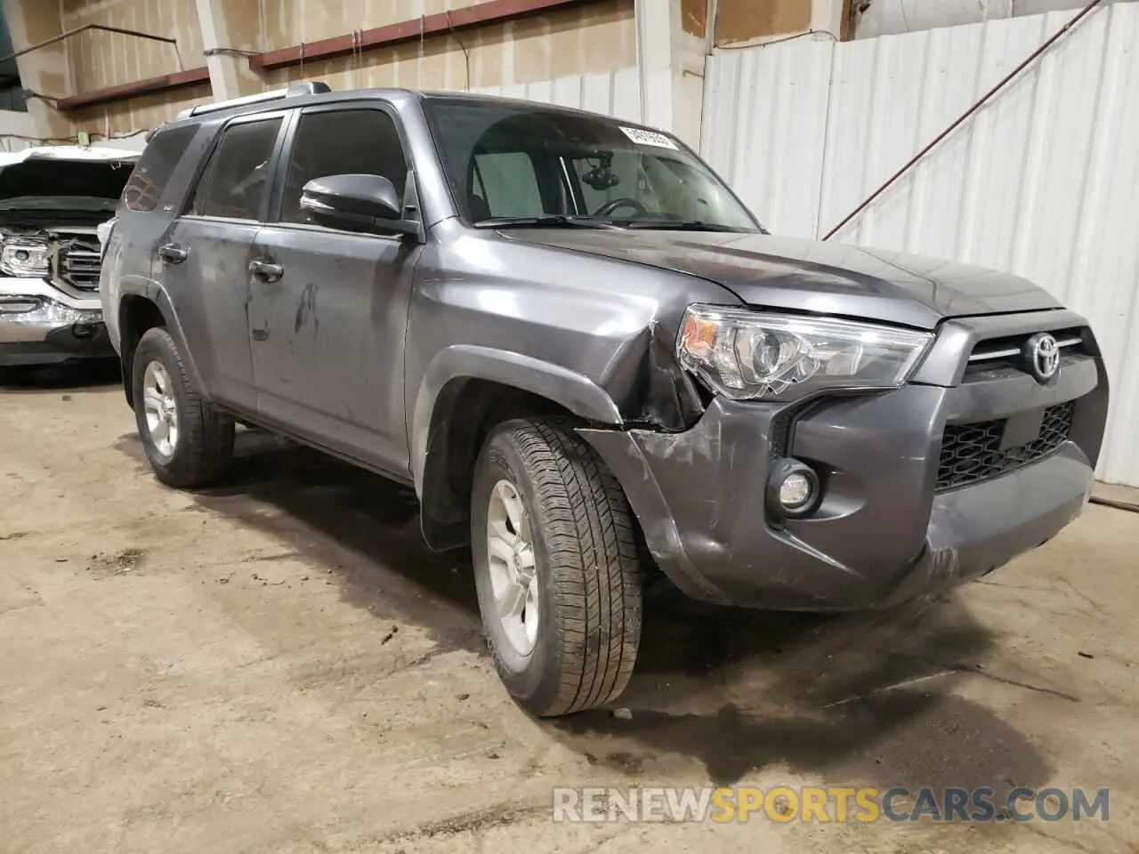 4 fotografías del automóvil dañado JTENU5JR9P6172664 TOYOTA 4RUNNER SE 2023
