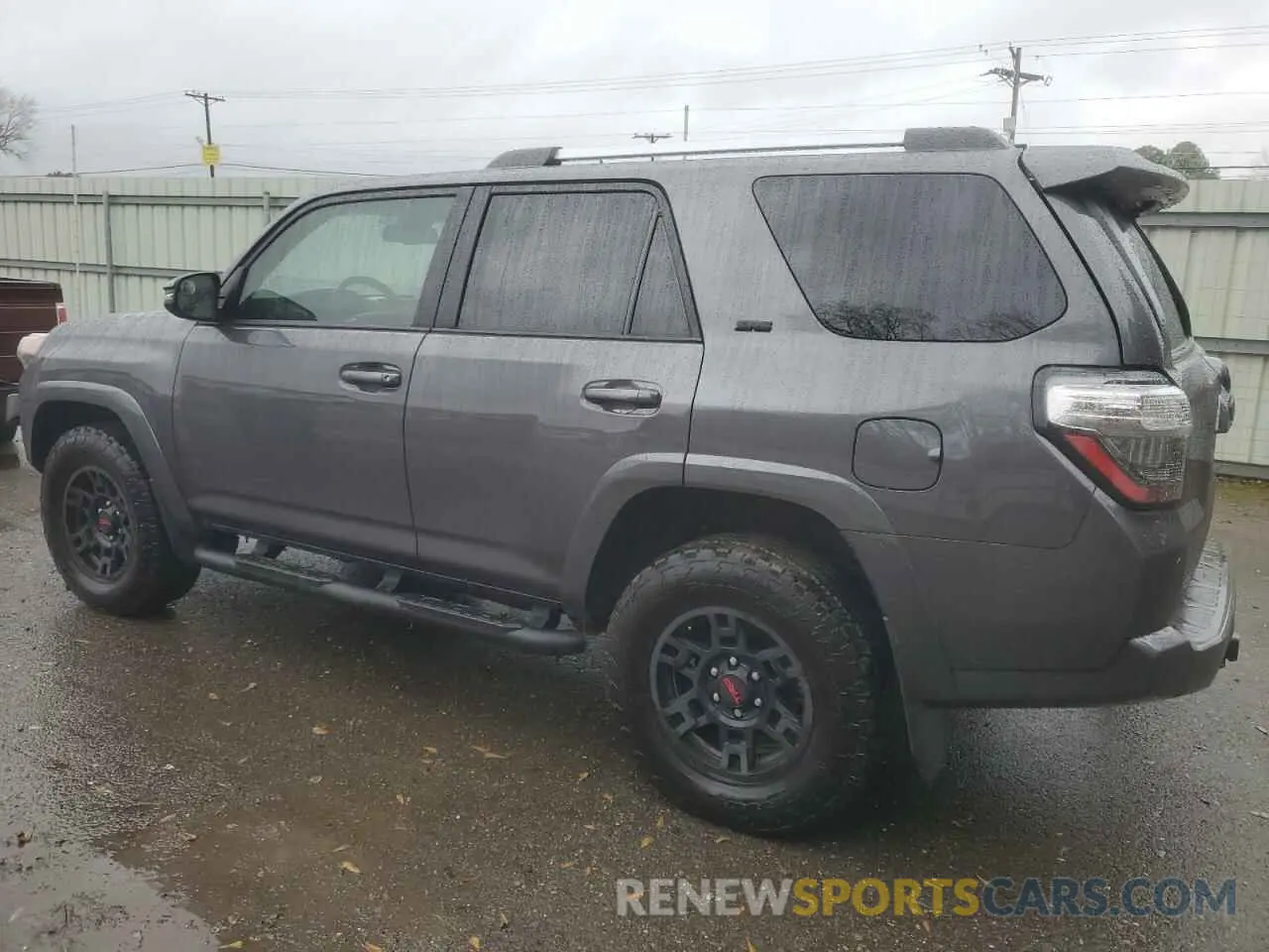 2 fotografías del automóvil dañado JTENU5JRXP6149636 TOYOTA 4RUNNER SE 2023