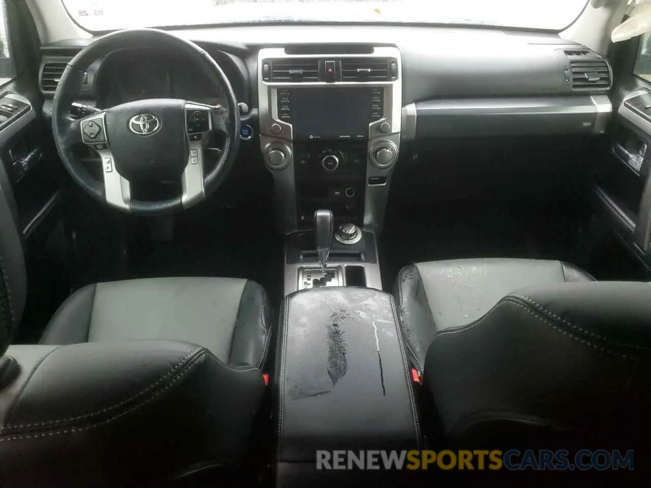 8 fotografías del automóvil dañado JTENU5JRXP6149636 TOYOTA 4RUNNER SE 2023