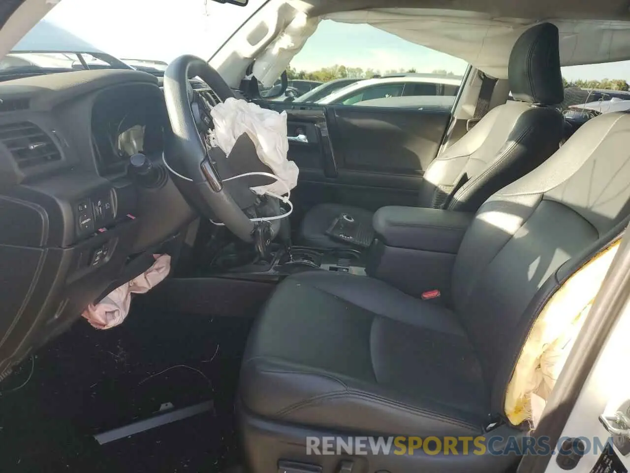 7 fotografías del automóvil dañado JTEPU5JR2P6157643 TOYOTA 4RUNNER SE 2023