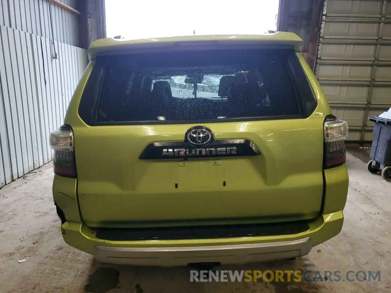 6 fotografías del automóvil dañado JTERU5JR1P6098738 TOYOTA 4RUNNER SE 2023