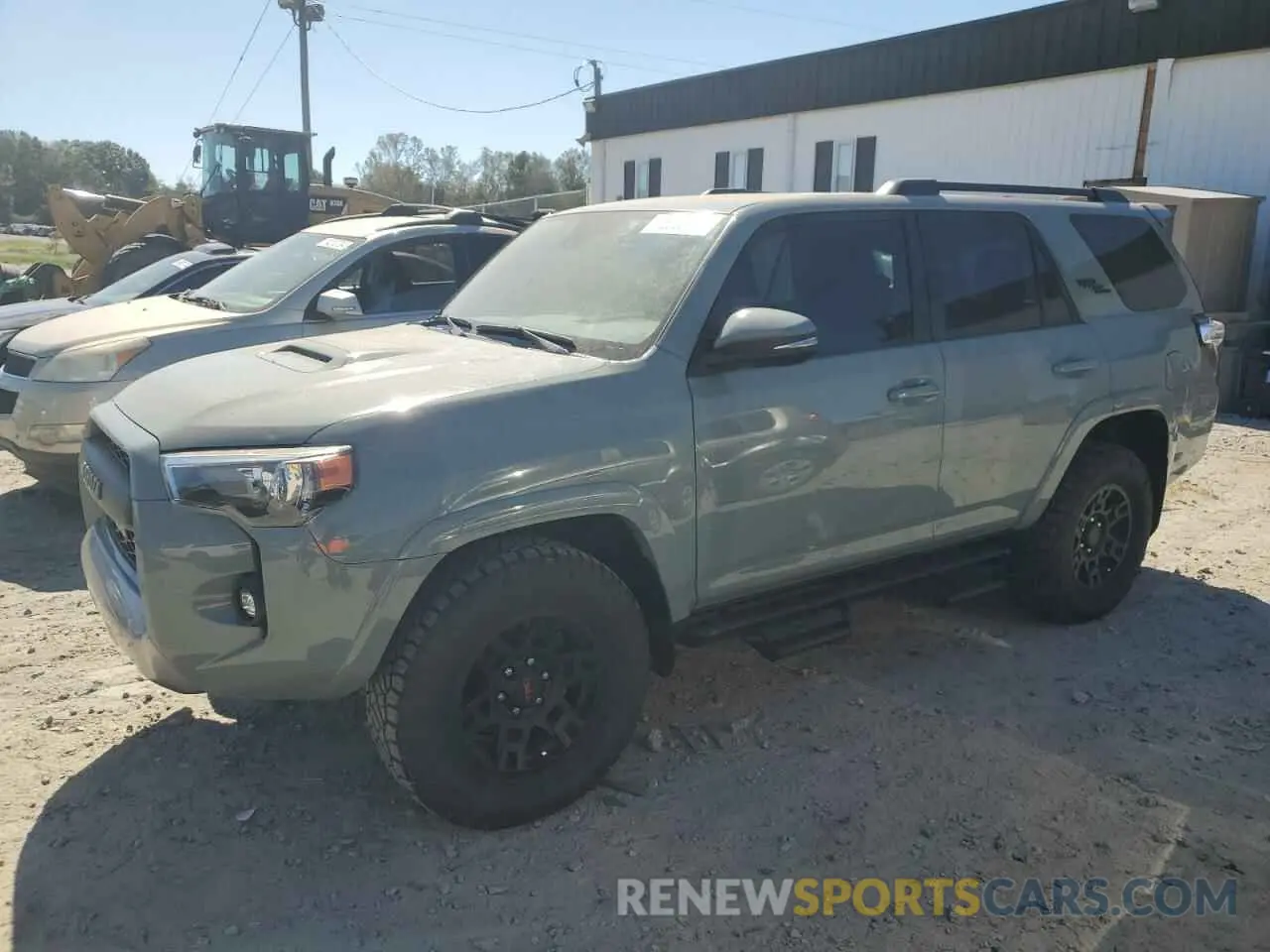 1 fotografías del automóvil dañado JTERU5JR1P6141040 TOYOTA 4RUNNER SE 2023