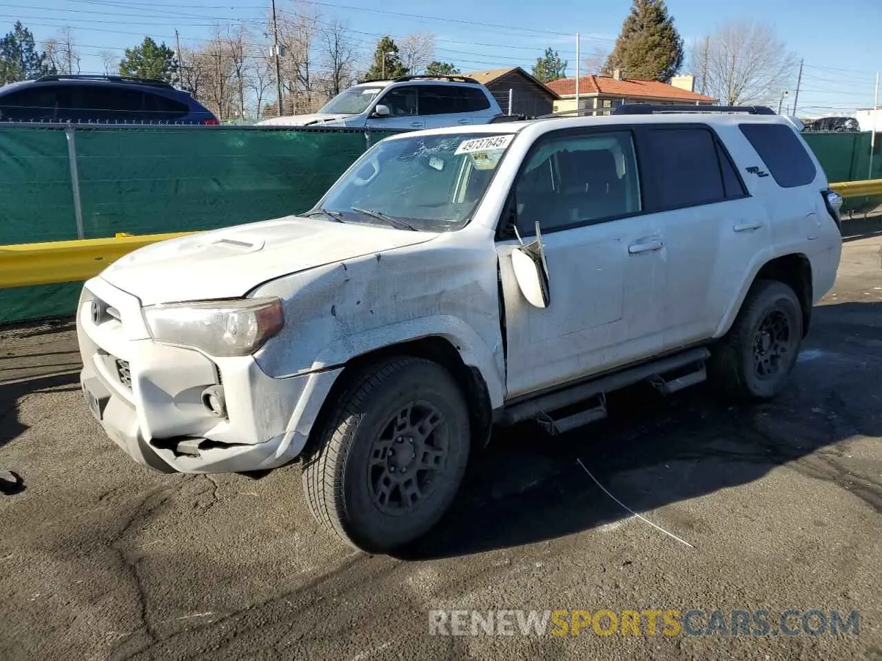 1 fotografías del automóvil dañado JTERU5JR1P6187113 TOYOTA 4RUNNER SE 2023
