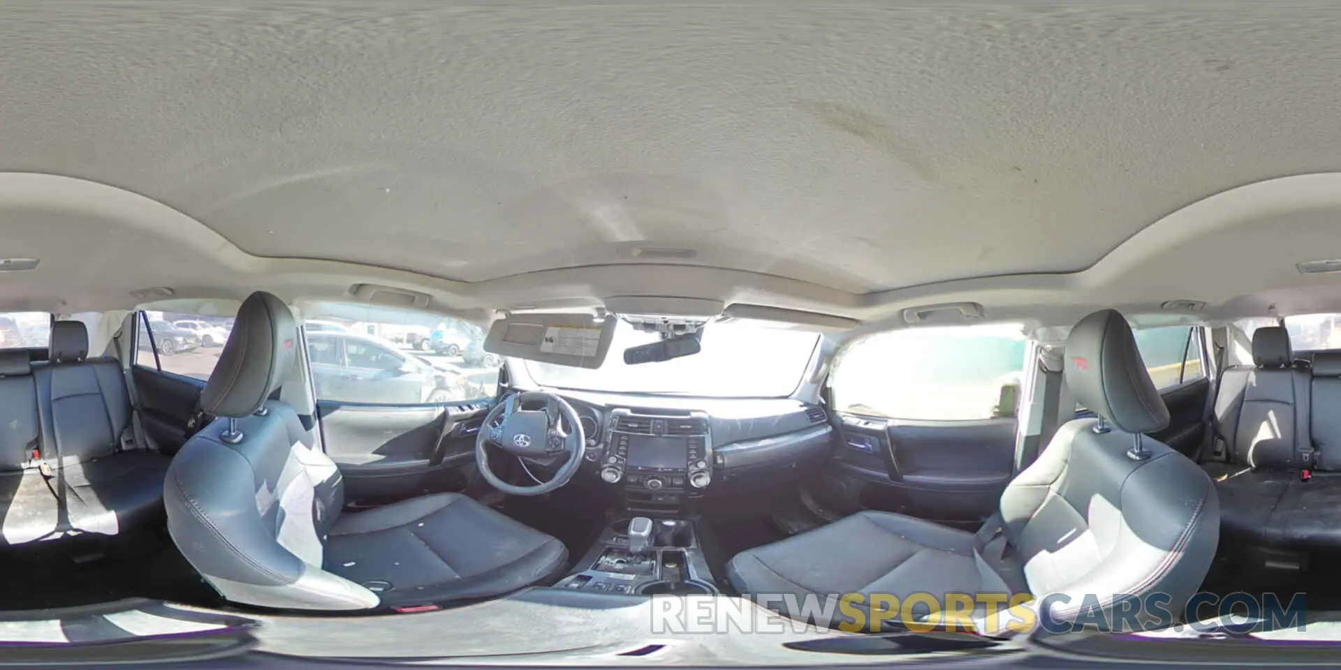 13 fotografías del automóvil dañado JTERU5JR1P6187113 TOYOTA 4RUNNER SE 2023