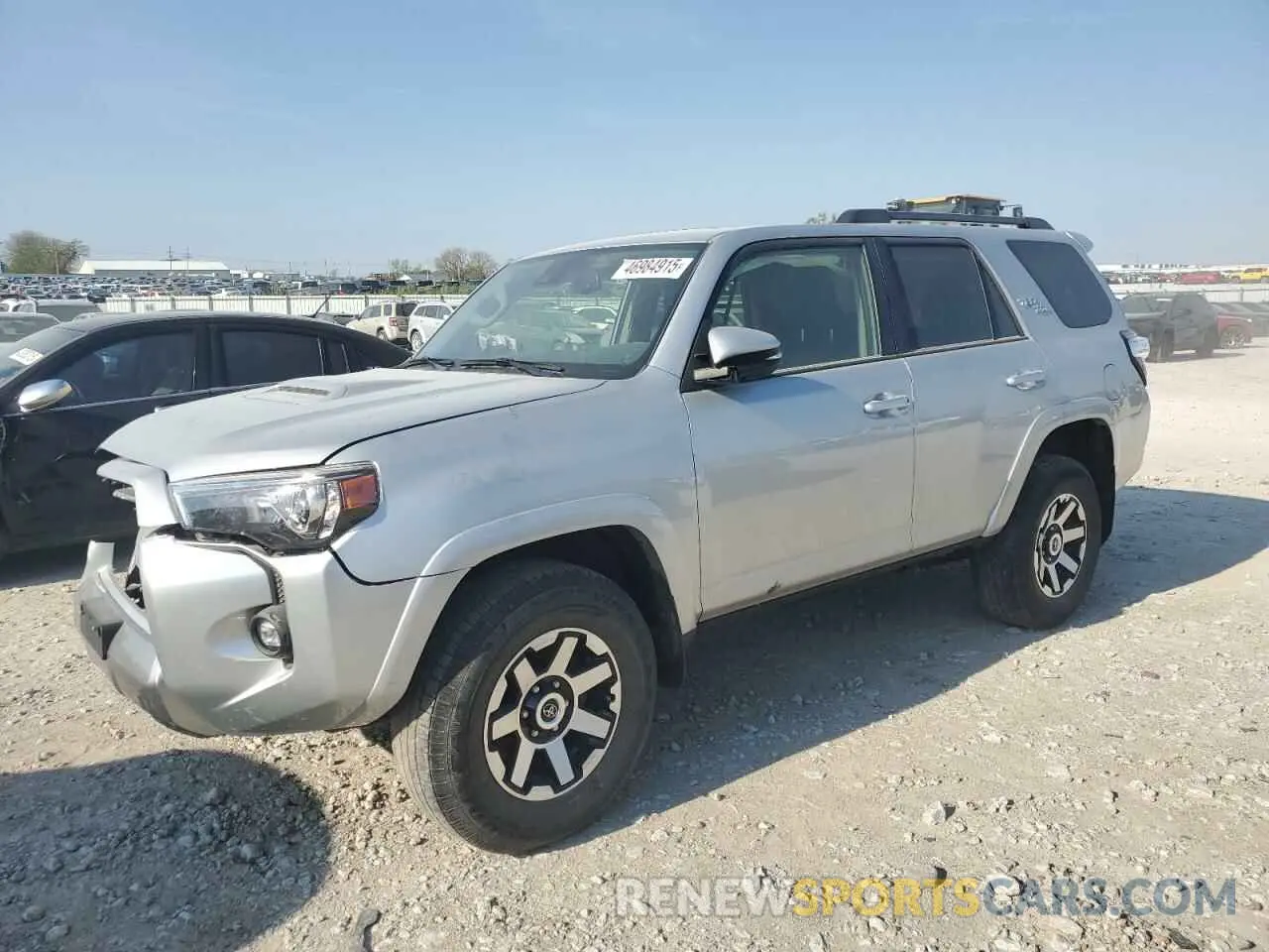 1 fotografías del automóvil dañado JTERU5JR3P6120898 TOYOTA 4RUNNER SE 2023