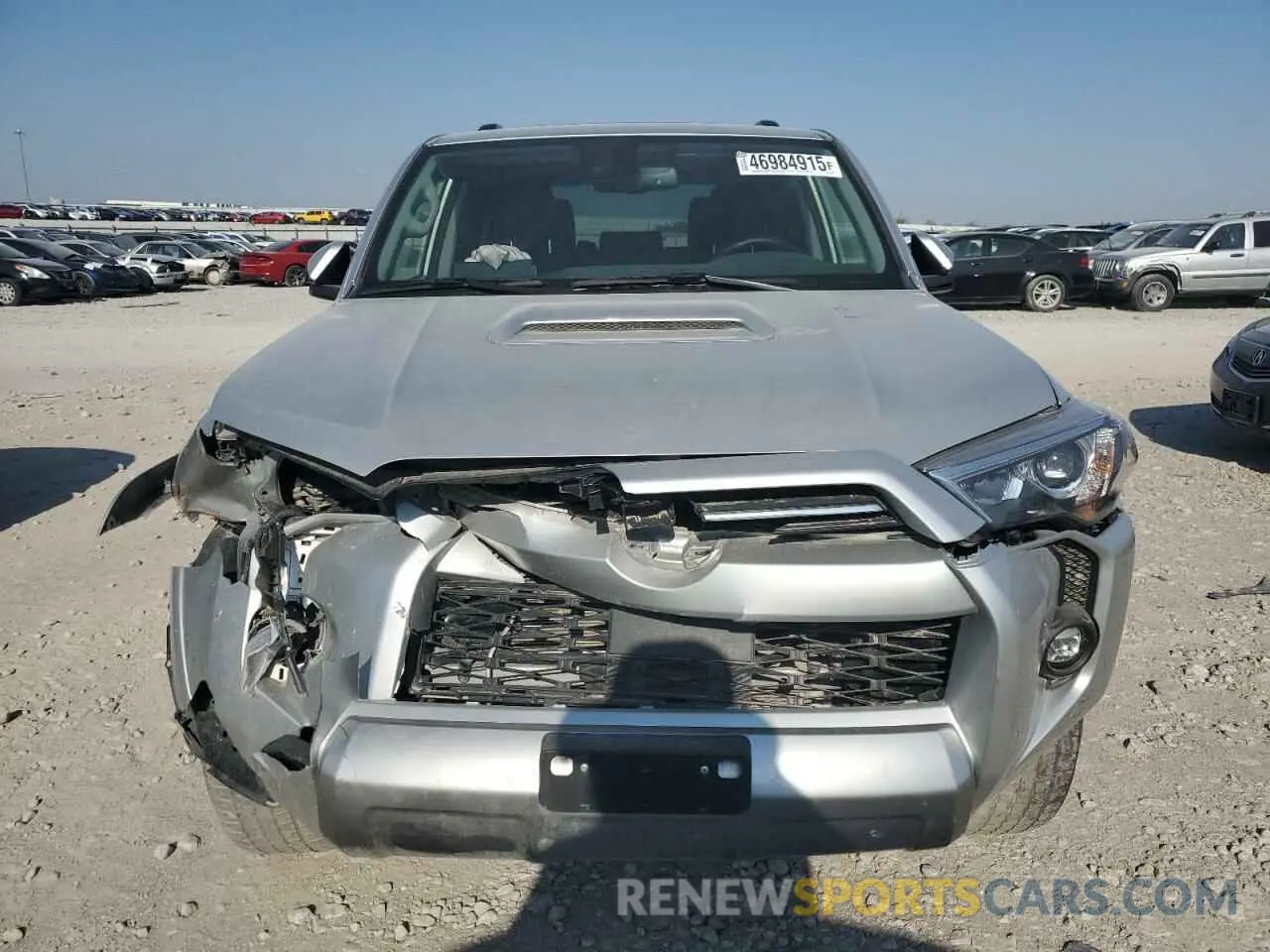 5 fotografías del automóvil dañado JTERU5JR3P6120898 TOYOTA 4RUNNER SE 2023