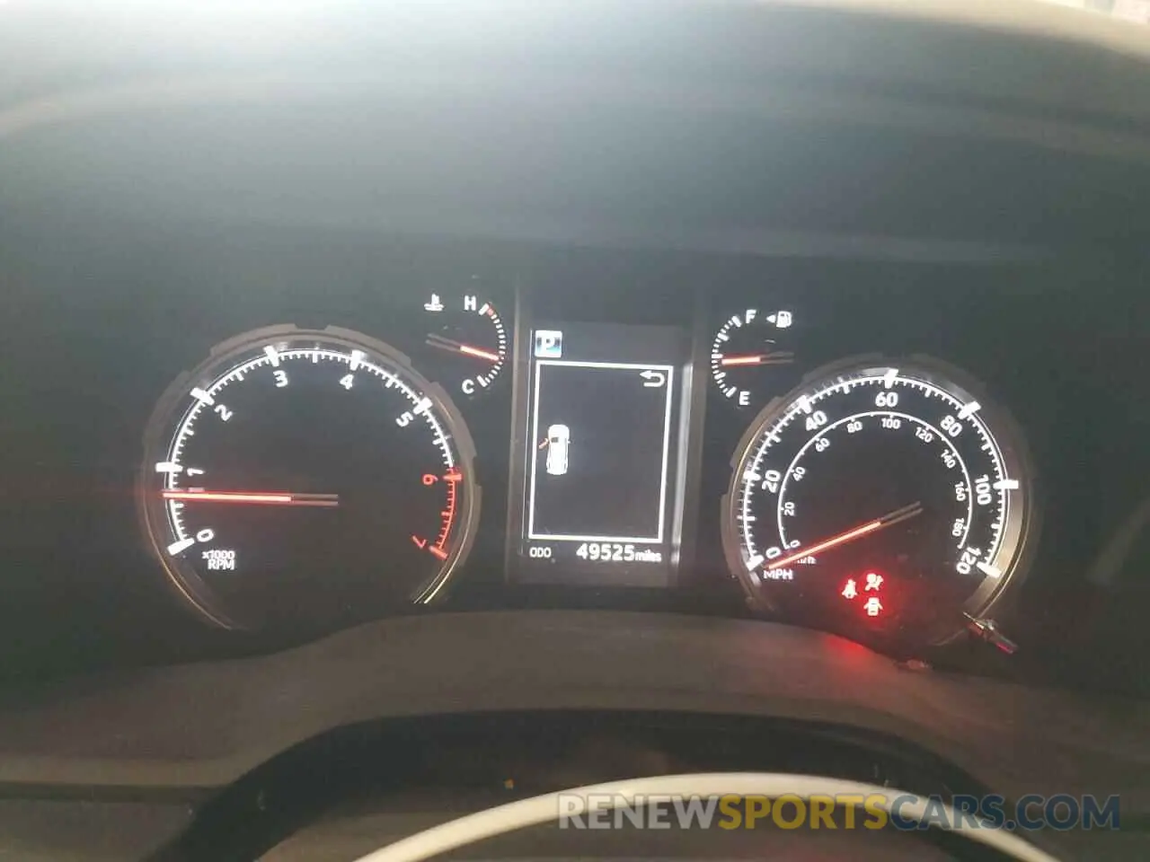 9 fotografías del automóvil dañado JTERU5JR3P6120898 TOYOTA 4RUNNER SE 2023