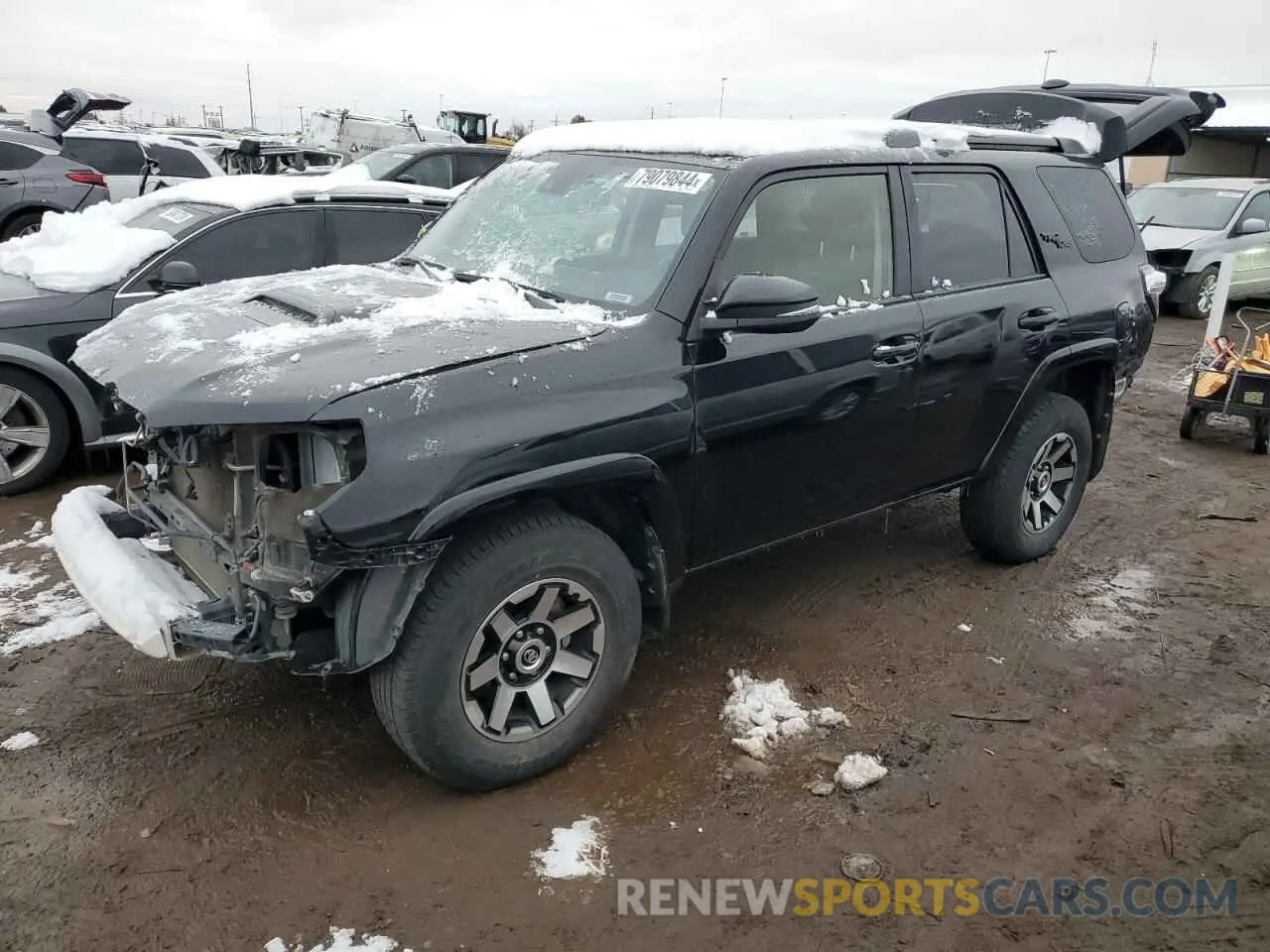 1 fotografías del automóvil dañado JTERU5JR4P6123986 TOYOTA 4RUNNER SE 2023