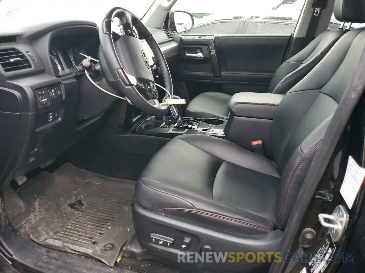 7 fotografías del automóvil dañado JTERU5JR4P6123986 TOYOTA 4RUNNER SE 2023