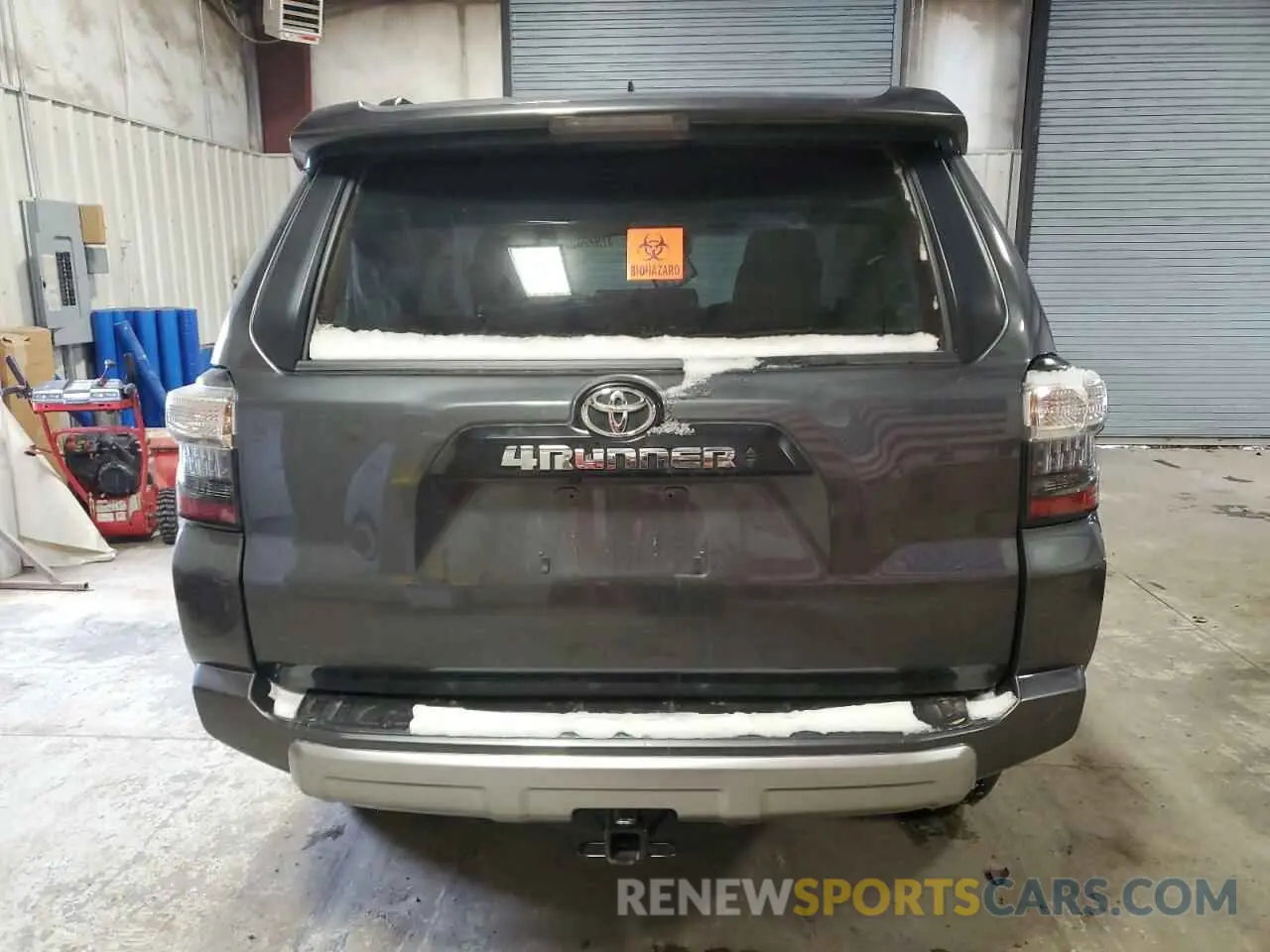 6 fotografías del automóvil dañado JTERU5JR4P6178244 TOYOTA 4RUNNER SE 2023