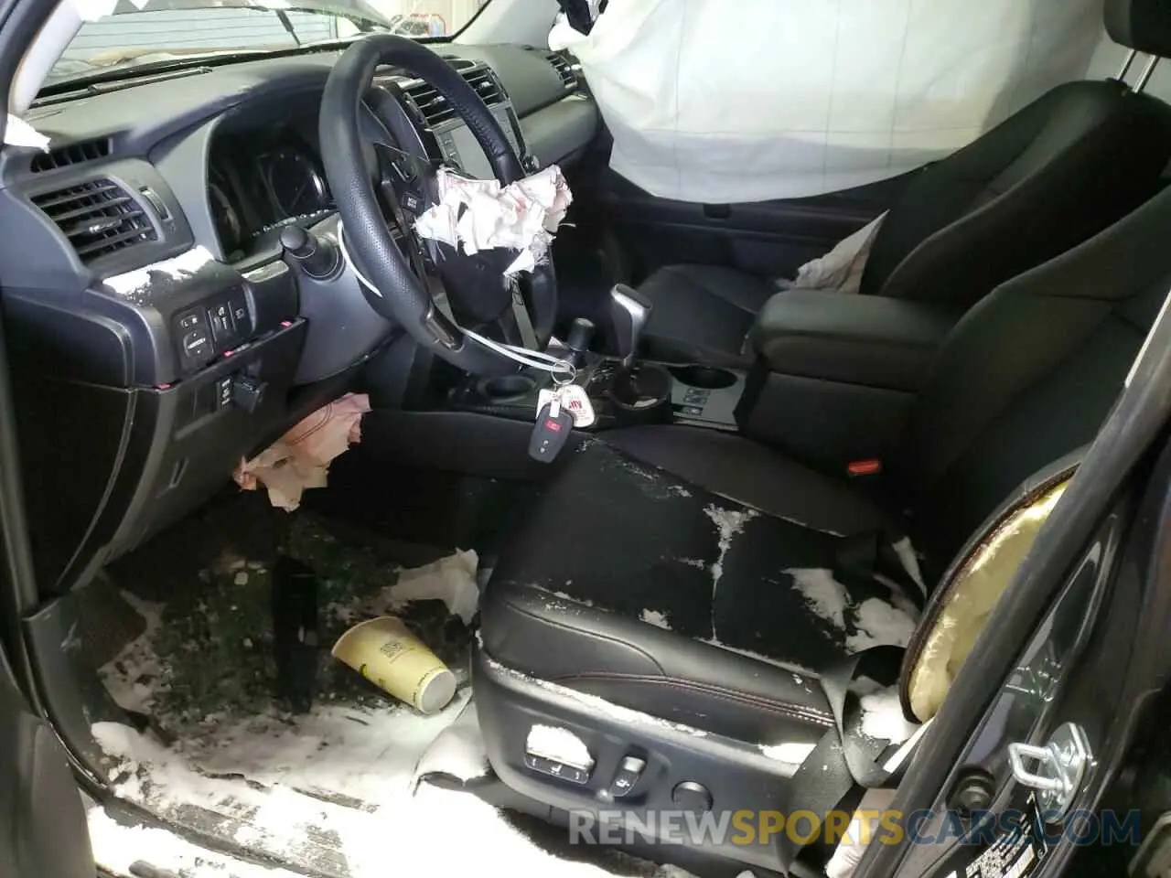 7 fotografías del automóvil dañado JTERU5JR4P6178244 TOYOTA 4RUNNER SE 2023