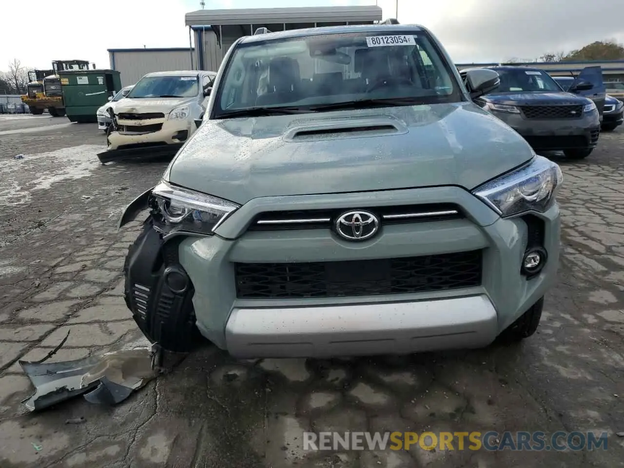 5 fotografías del automóvil dañado JTERU5JR5P6195991 TOYOTA 4RUNNER SE 2023