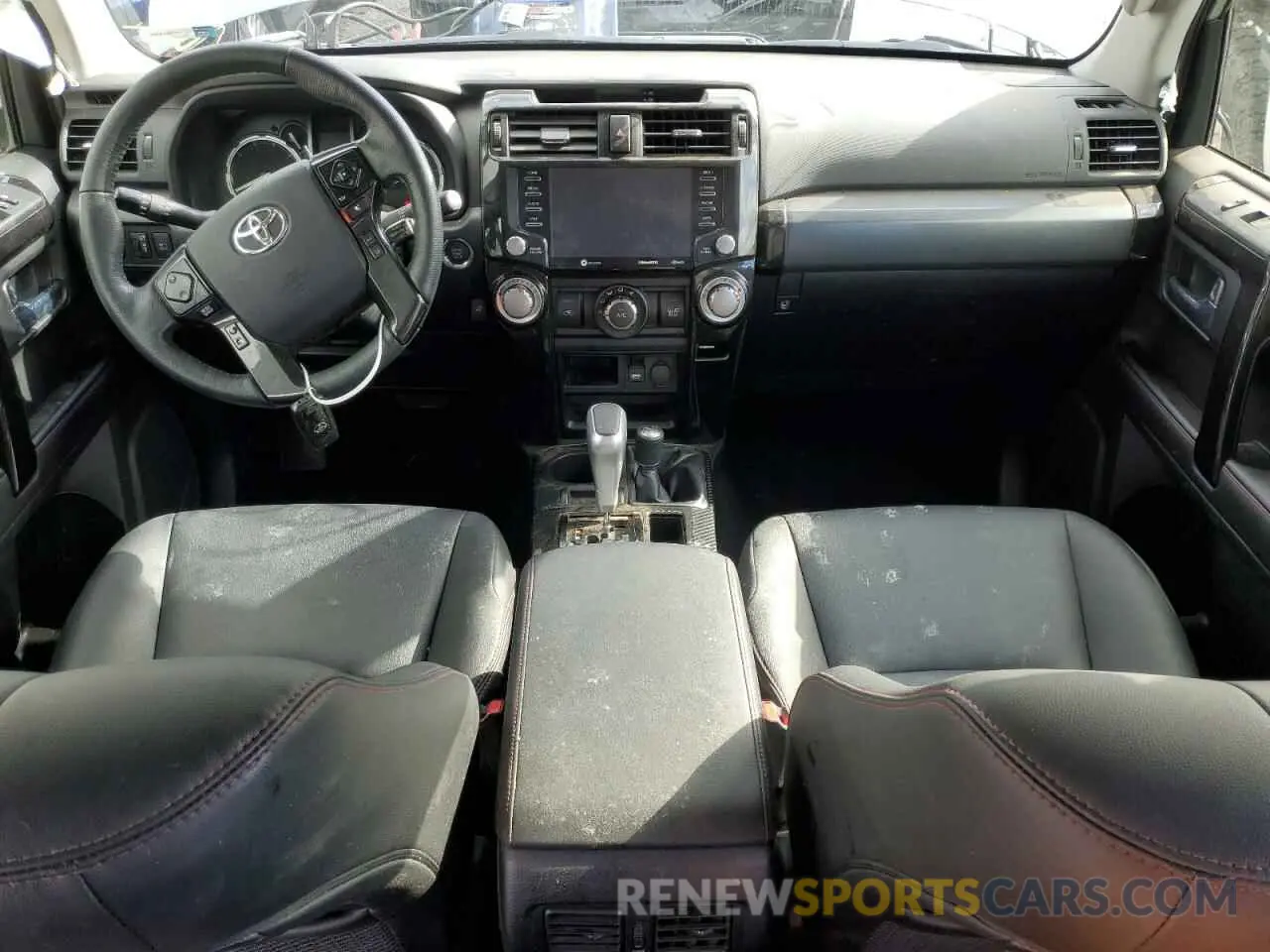 8 fotografías del automóvil dañado JTERU5JR5P6195991 TOYOTA 4RUNNER SE 2023