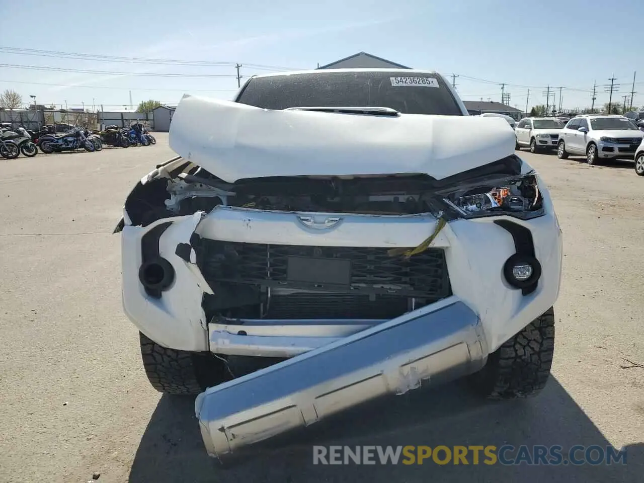 5 fotografías del automóvil dañado JTERU5JR6P6089162 TOYOTA 4RUNNER SE 2023