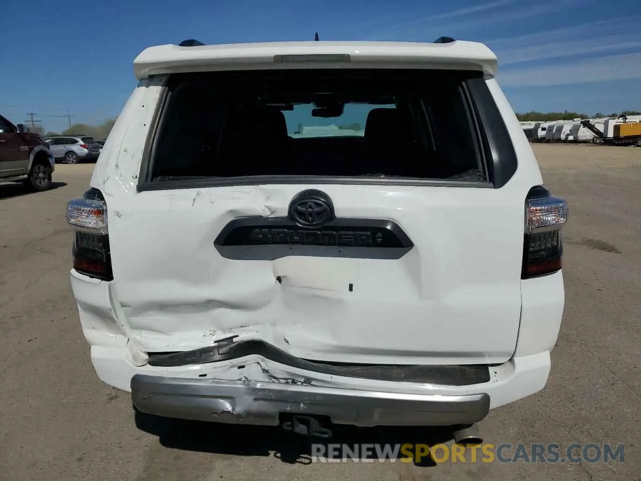 6 fotografías del automóvil dañado JTERU5JR6P6089162 TOYOTA 4RUNNER SE 2023
