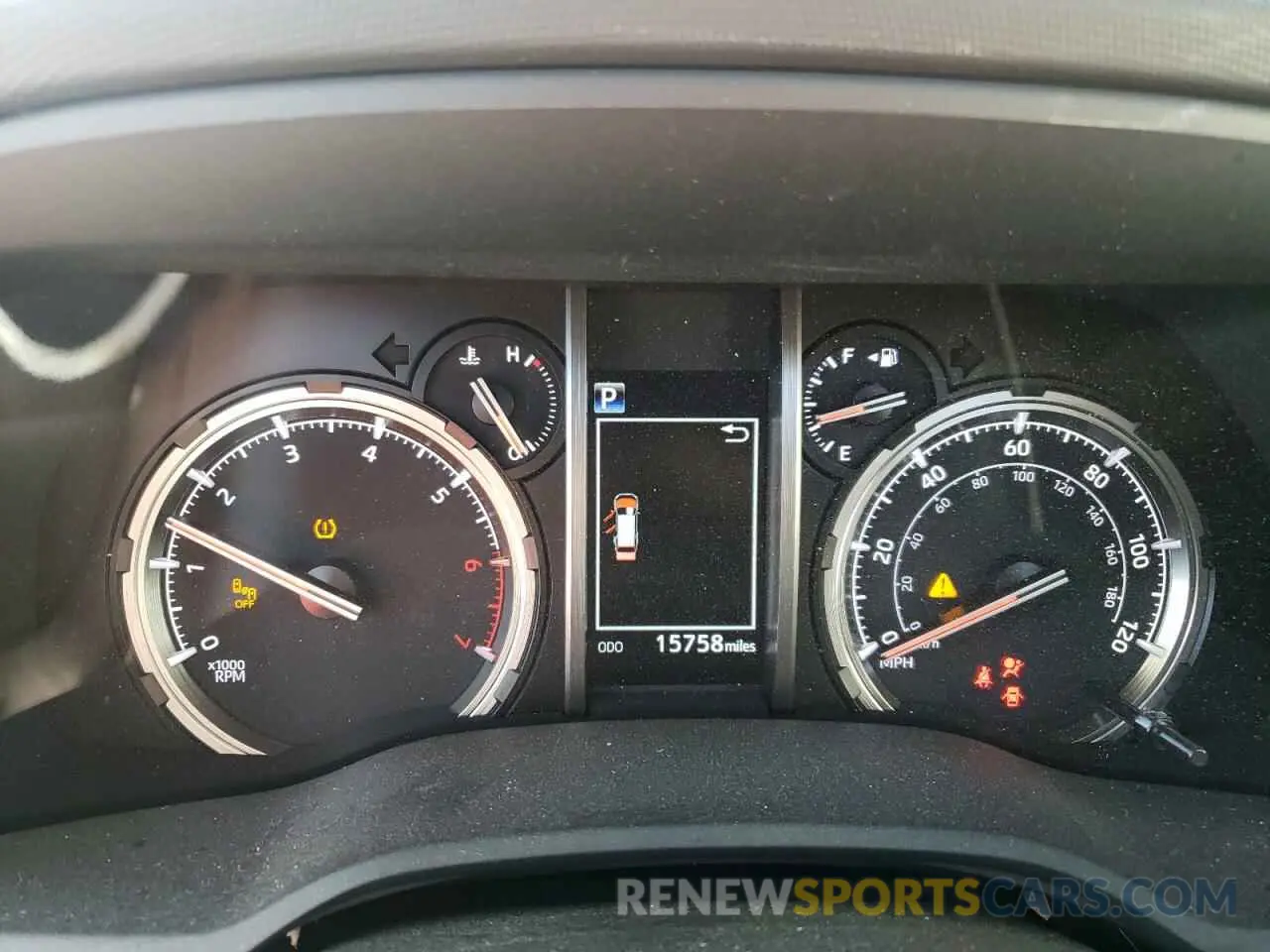 9 fotografías del automóvil dañado JTERU5JR7P6107457 TOYOTA 4RUNNER SE 2023