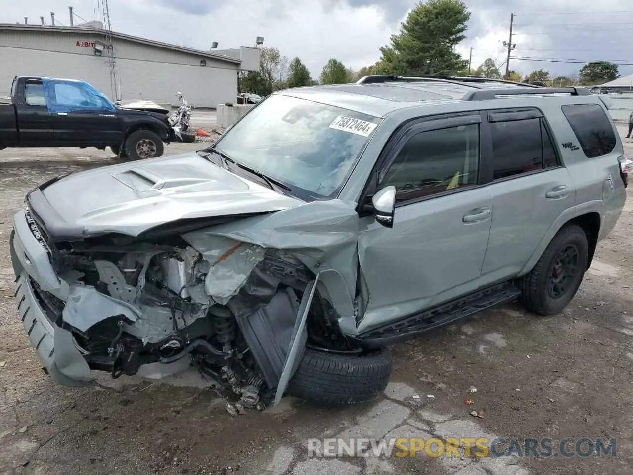 1 fotografías del automóvil dañado JTERU5JR7P6144055 TOYOTA 4RUNNER SE 2023