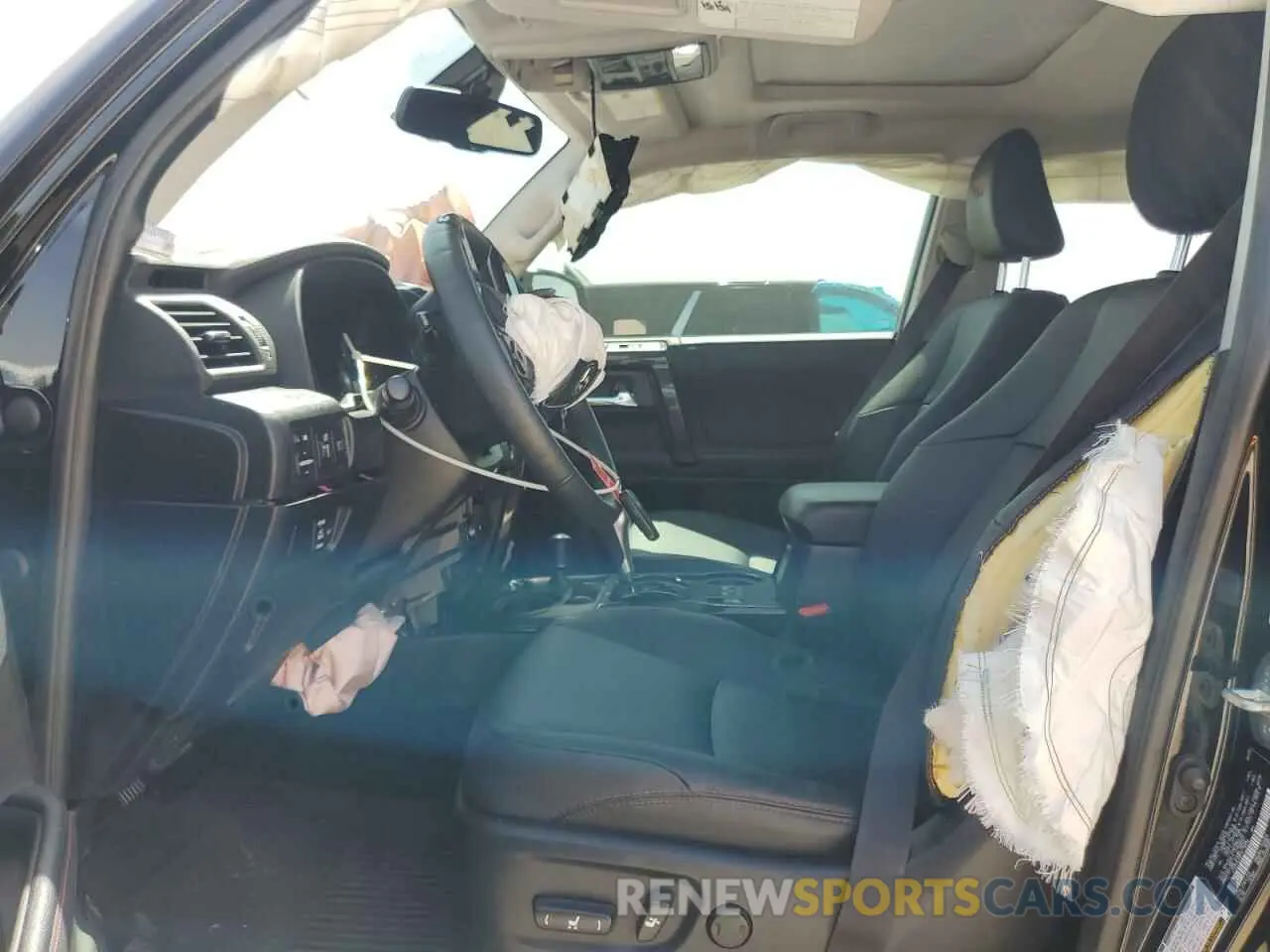 7 fotografías del automóvil dañado JTERU5JR8P6176996 TOYOTA 4RUNNER SE 2023