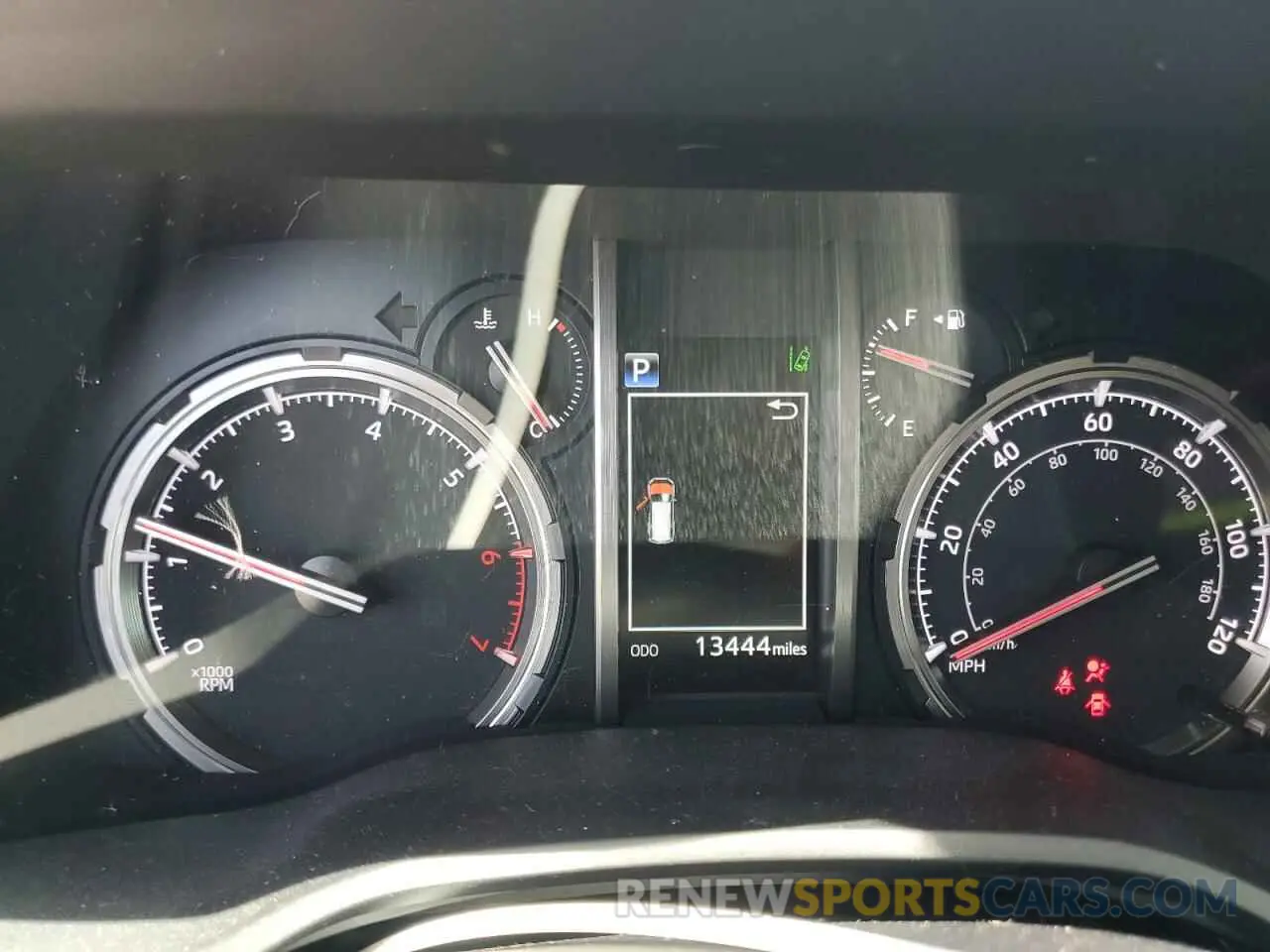 9 fotografías del automóvil dañado JTERU5JR8P6176996 TOYOTA 4RUNNER SE 2023