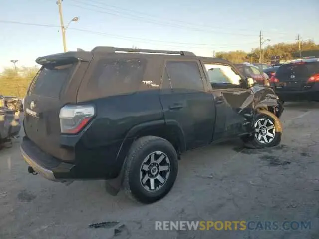3 fotografías del automóvil dañado JTERU5JR8P6206787 TOYOTA 4RUNNER SE 2023