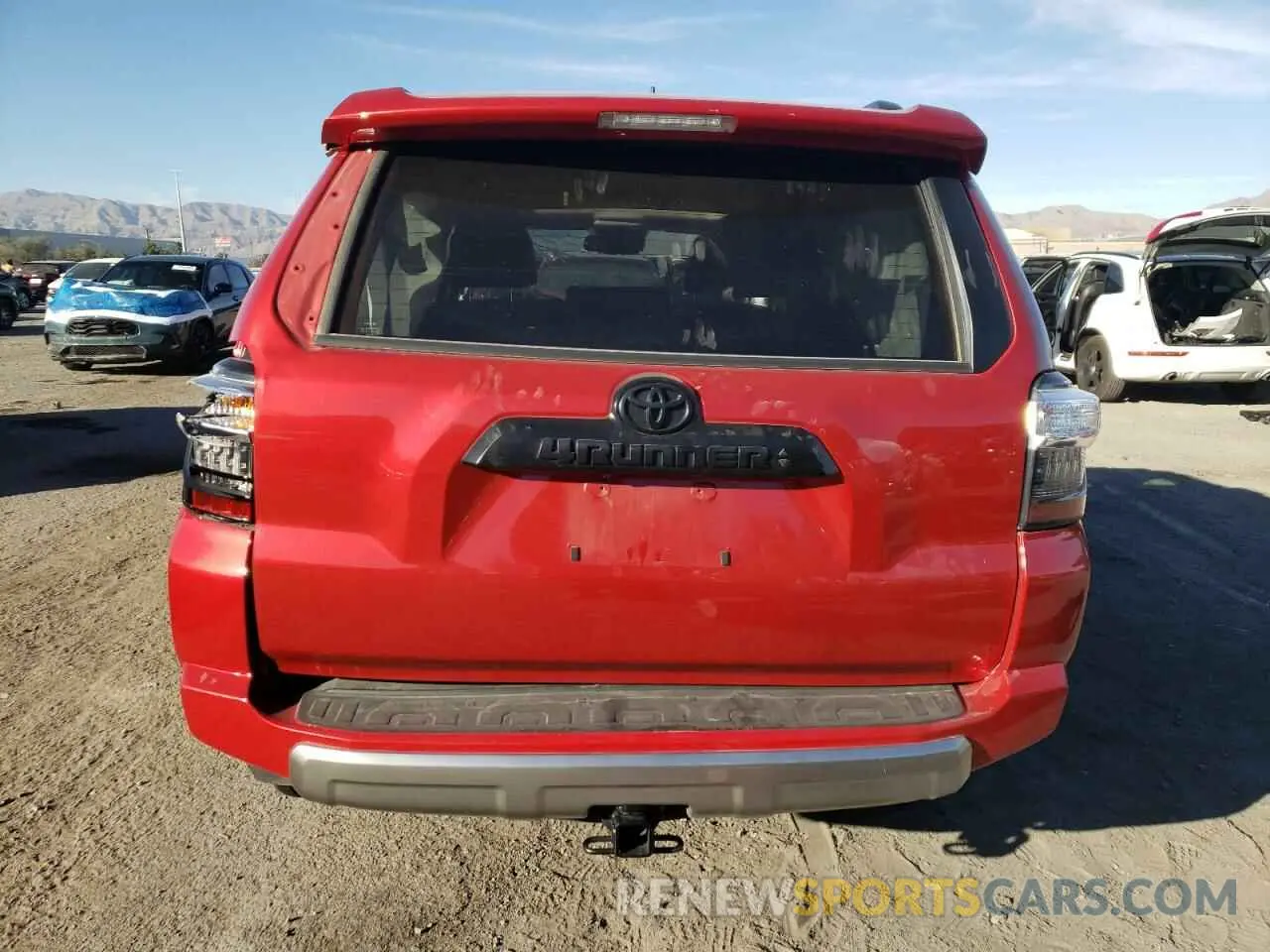 6 fotografías del automóvil dañado JTERU5JRXP6162033 TOYOTA 4RUNNER SE 2023