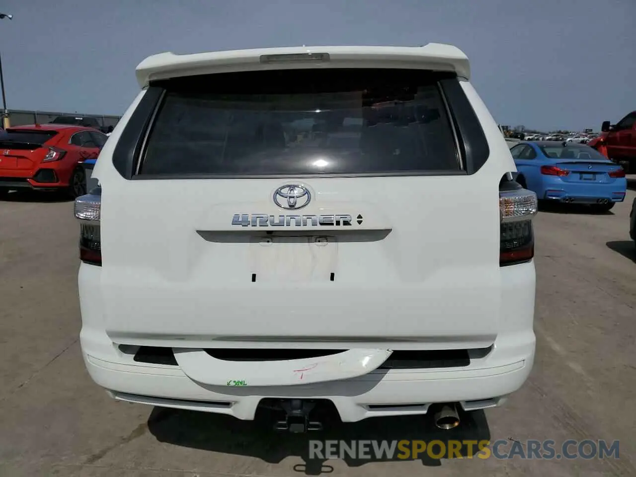 6 fotografías del automóvil dañado JTESU5JR6P6097795 TOYOTA 4RUNNER SE 2023