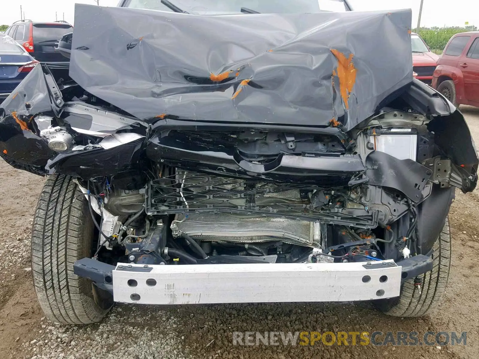 7 fotografías del automóvil dañado JTEBU5JR3K5611827 TOYOTA 4RUNNER SR 2019