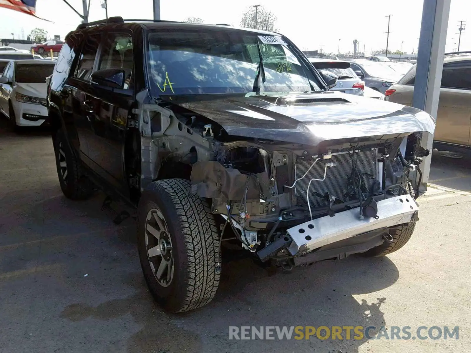 1 fotografías del automóvil dañado JTEBU5JR3K5629857 TOYOTA 4RUNNER SR 2019