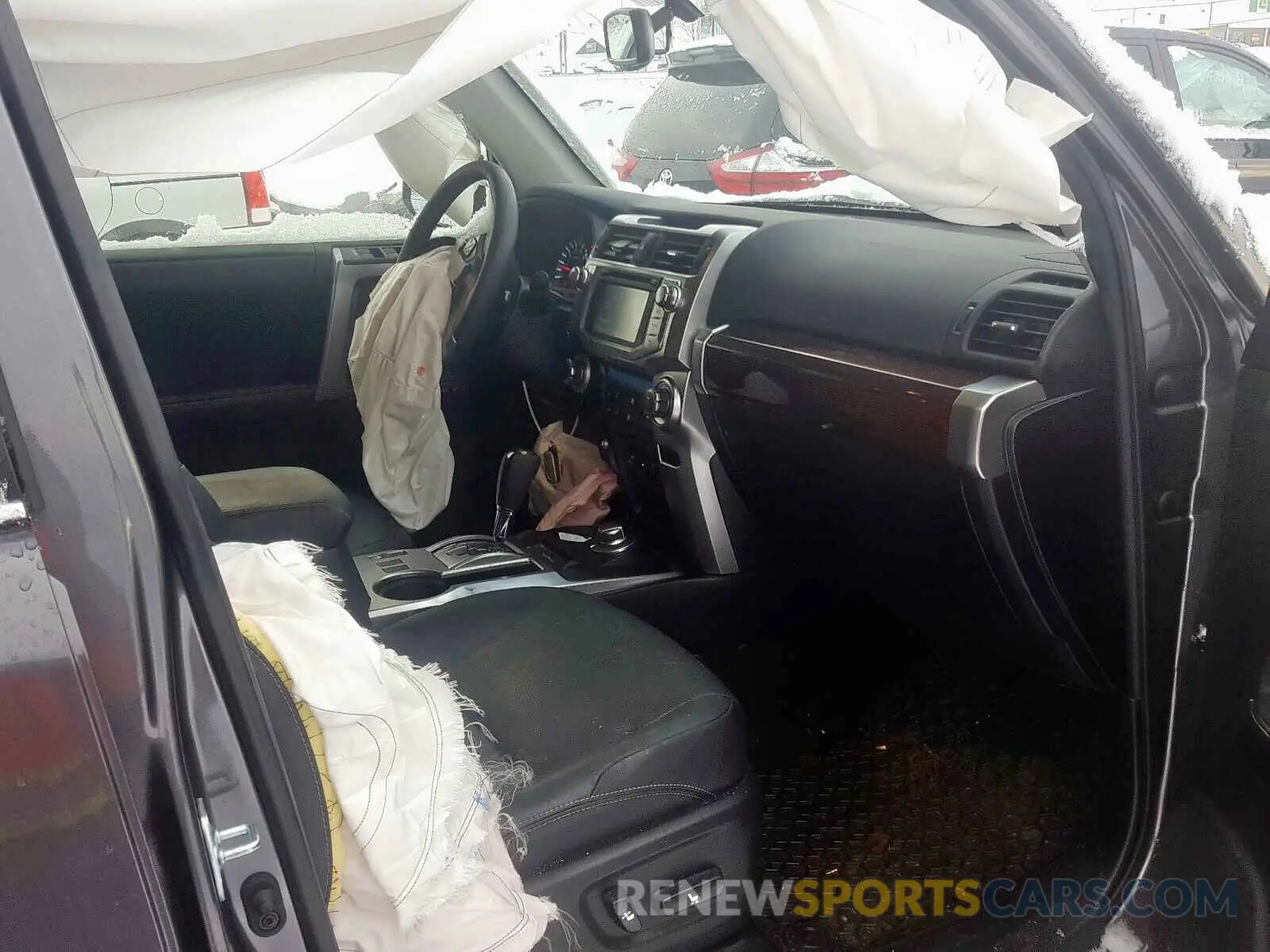 5 fotografías del automóvil dañado JTEBU5JR4K5726095 TOYOTA 4RUNNER SR 2019