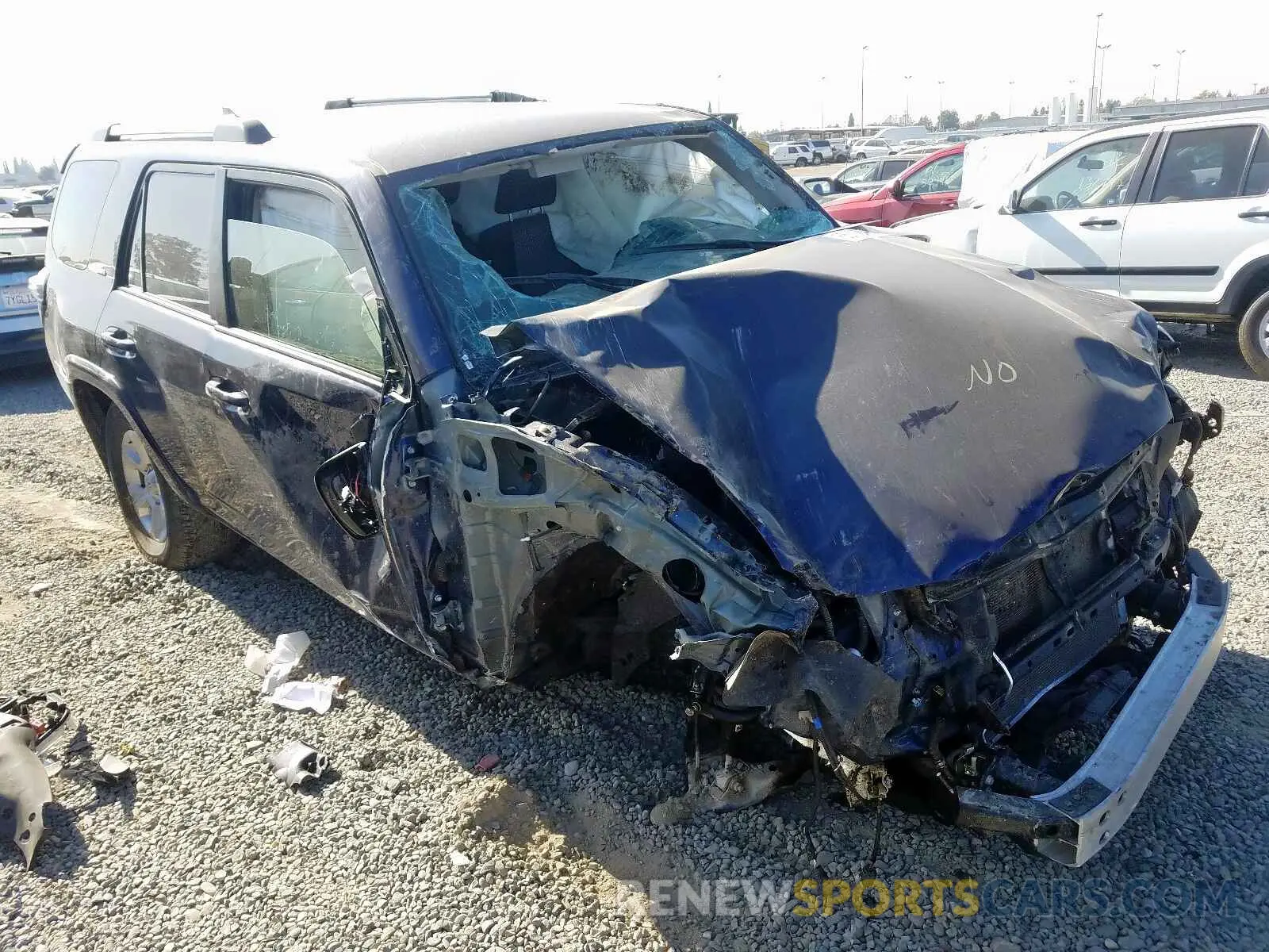 1 fotografías del automóvil dañado JTEZU5JR6K5197599 TOYOTA 4RUNNER SR 2019