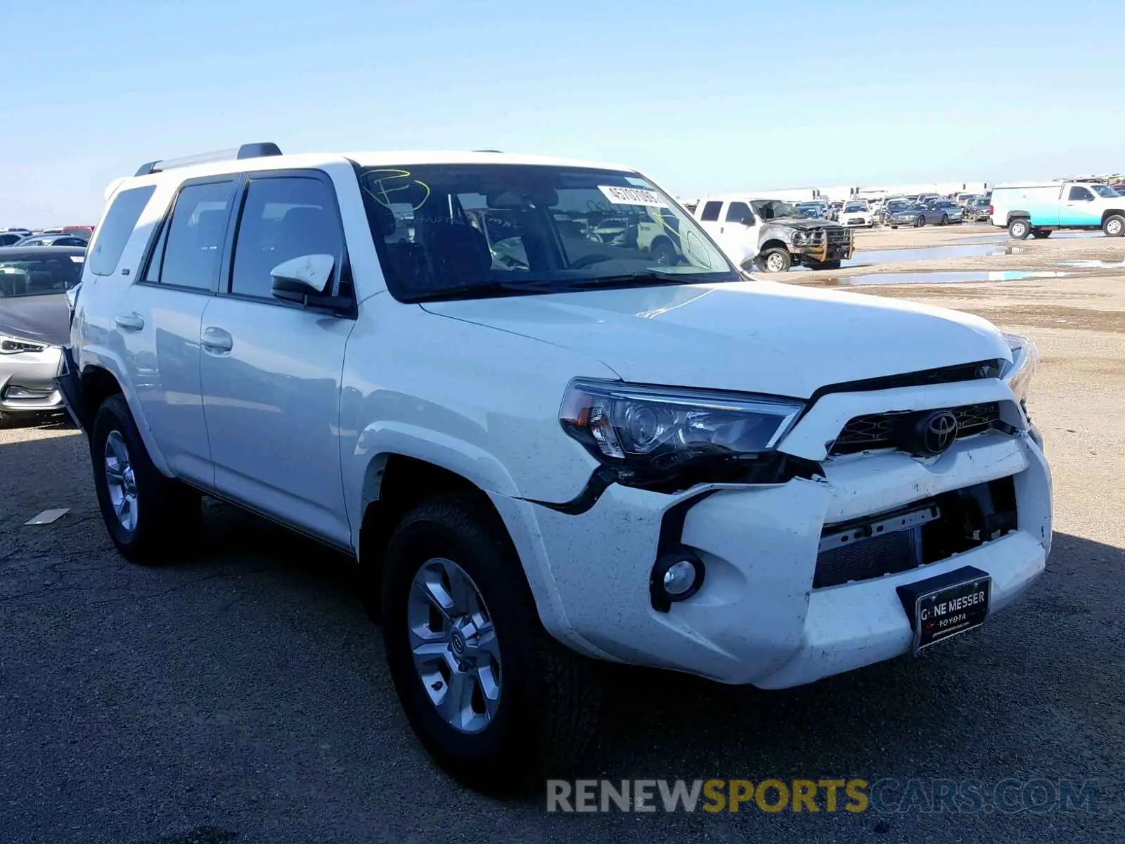 1 fotografías del automóvil dañado JTEZU5JRXK5194267 TOYOTA 4RUNNER SR 2019