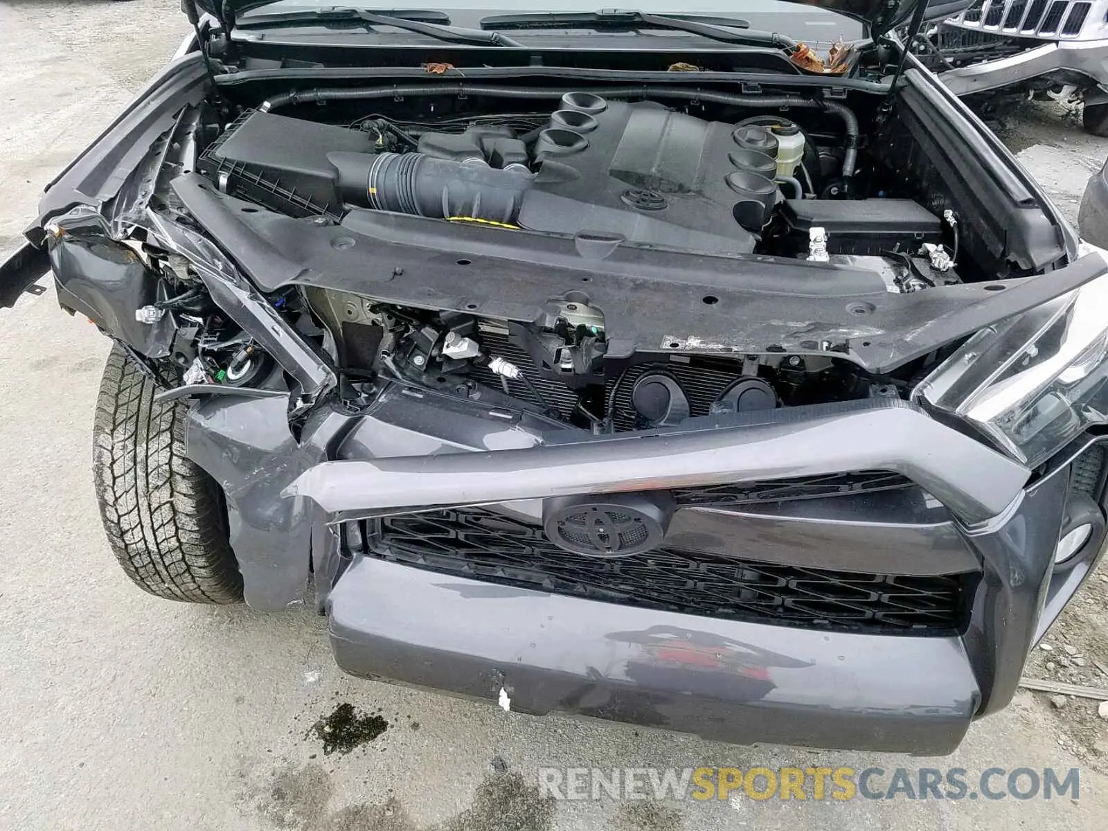 7 fotografías del automóvil dañado JTEZU5JRXK5204747 TOYOTA 4RUNNER SR 2019