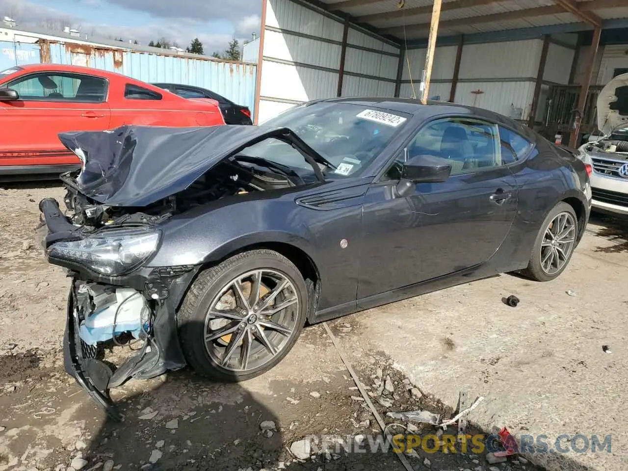 1 fotografías del automóvil dañado JF1ZNAA16K8703649 TOYOTA 86 2019