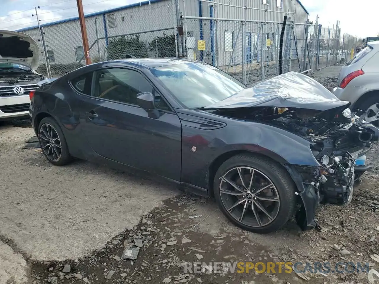 4 fotografías del automóvil dañado JF1ZNAA16K8703649 TOYOTA 86 2019