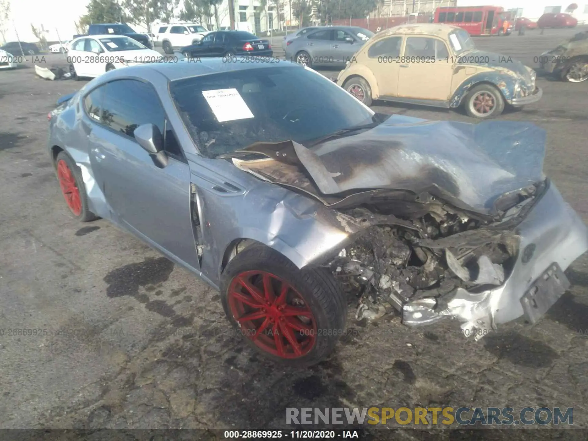 6 fotografías del automóvil dañado JF1ZNAA18K8700798 TOYOTA 86 2019