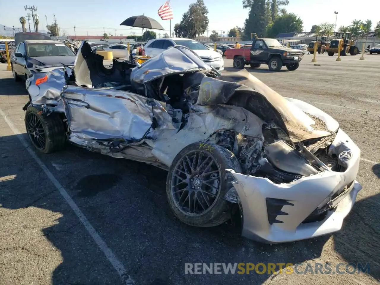 1 fotografías del automóvil dañado JF1ZNAA15L8751516 TOYOTA 86 2020