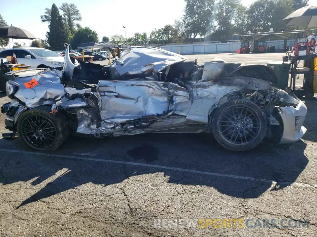 9 fotografías del automóvil dañado JF1ZNAA15L8751516 TOYOTA 86 2020