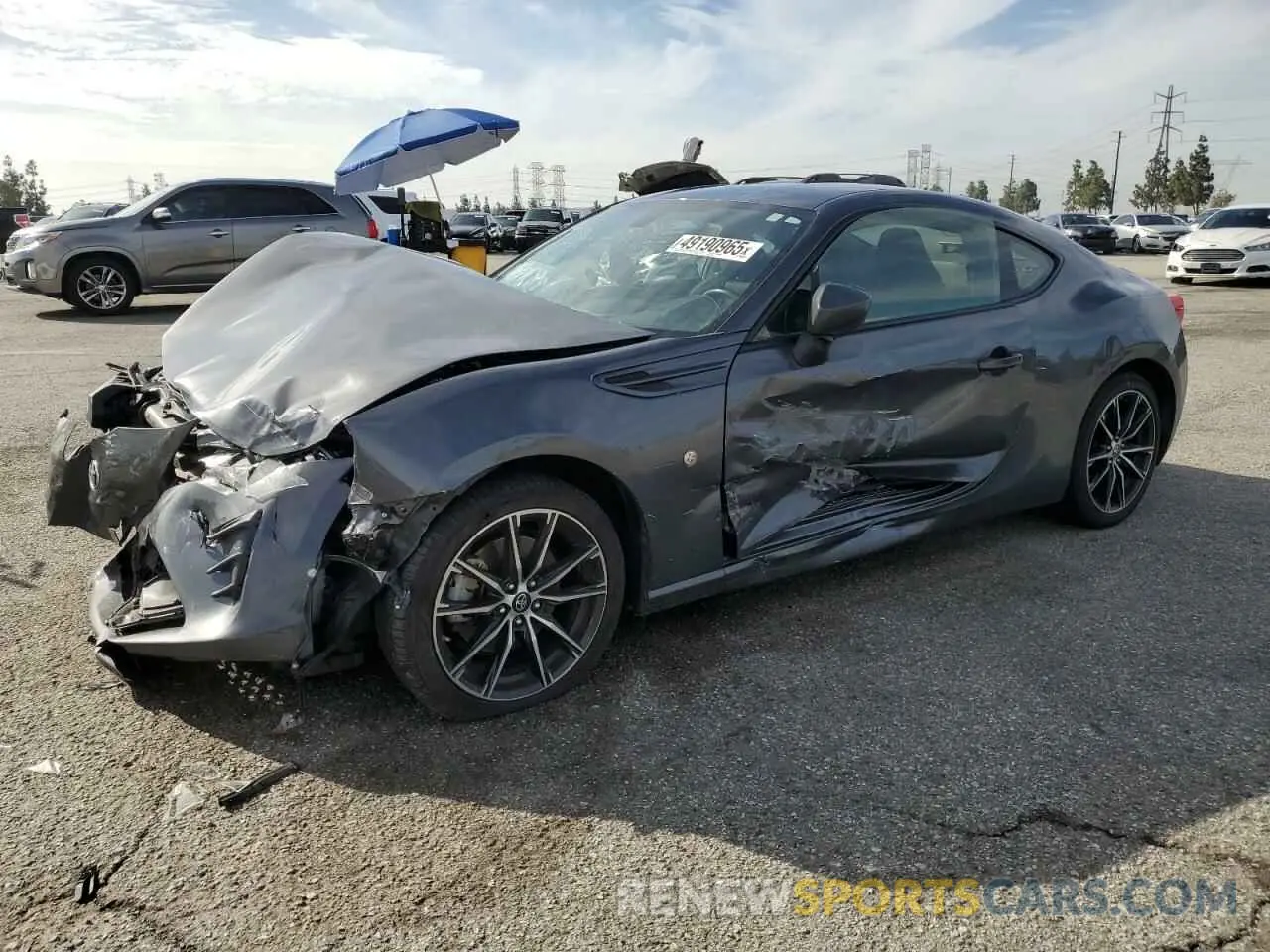 1 fotografías del automóvil dañado JF1ZNAA19L8752491 TOYOTA 86 2020