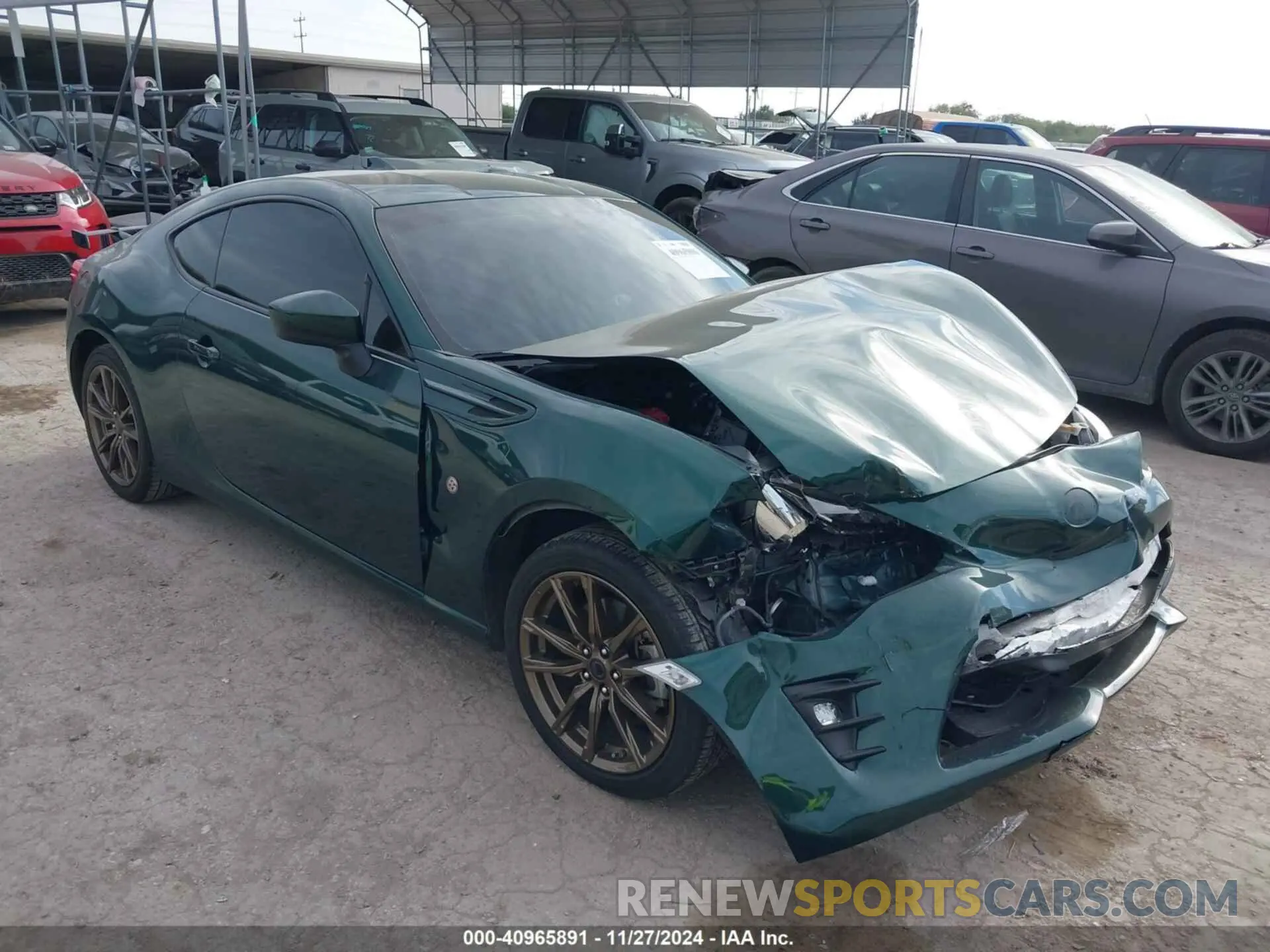 1 fotografías del automóvil dañado JF1ZNAE19L8751058 TOYOTA 86 2020