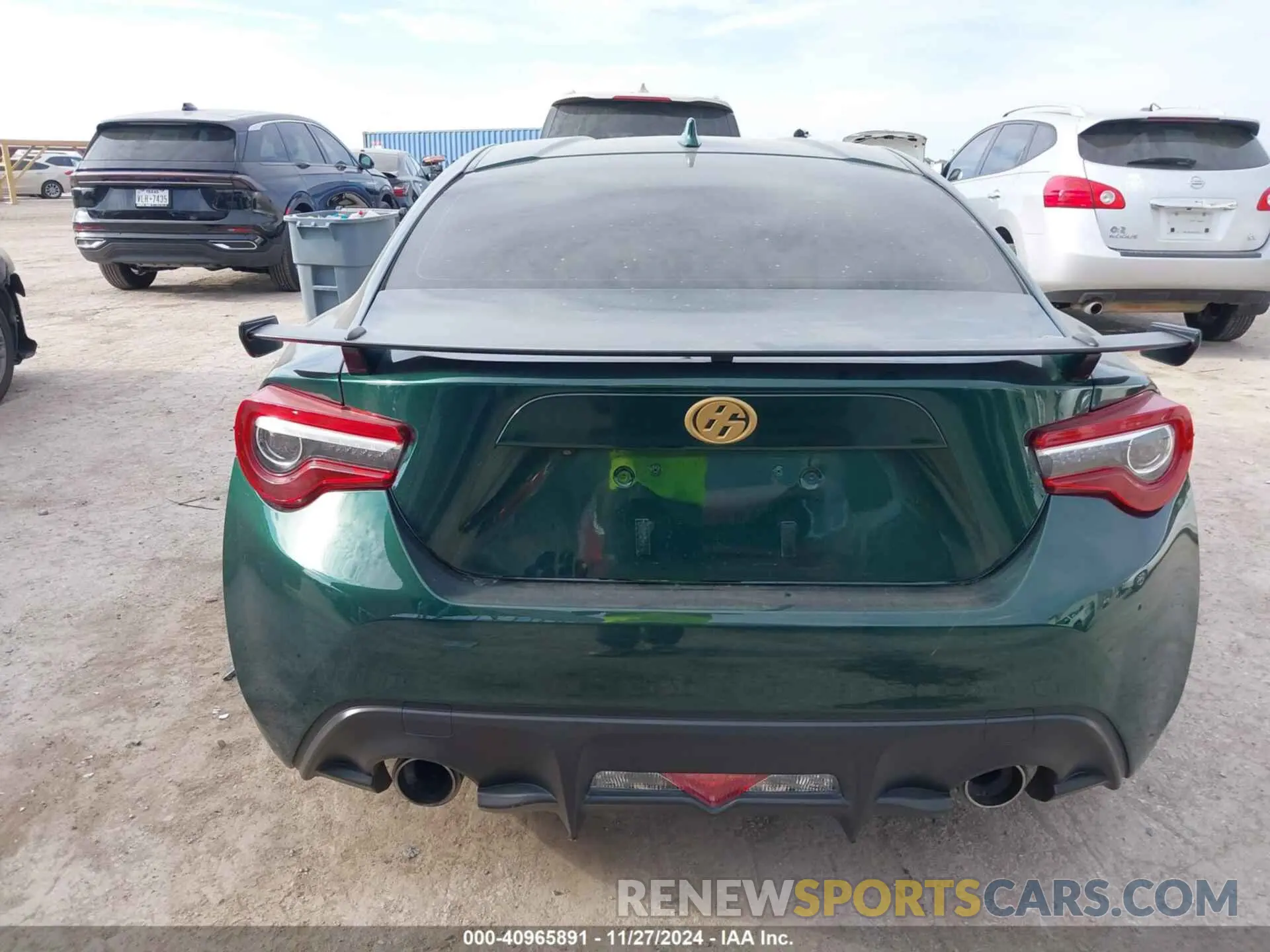 16 fotografías del automóvil dañado JF1ZNAE19L8751058 TOYOTA 86 2020