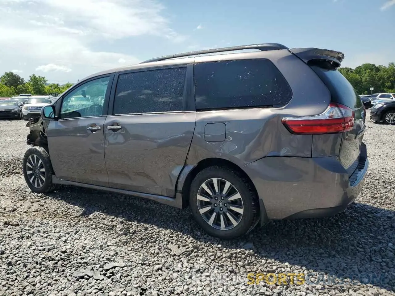 2 fotografías del automóvil dañado 5TDDZ3DC5KS222885 TOYOTA All Models 2019