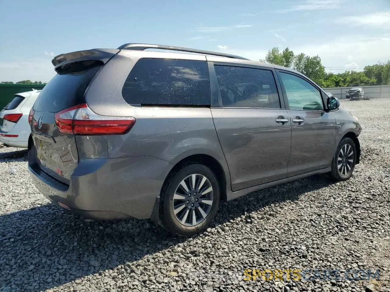 3 fotografías del automóvil dañado 5TDDZ3DC5KS222885 TOYOTA All Models 2019