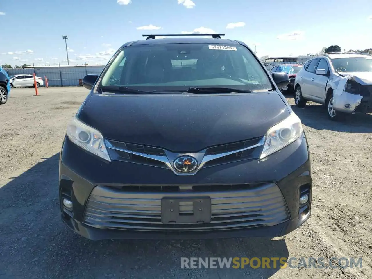 5 fotografías del automóvil dañado 5TDDZ3DC7KS221687 TOYOTA All Models 2019