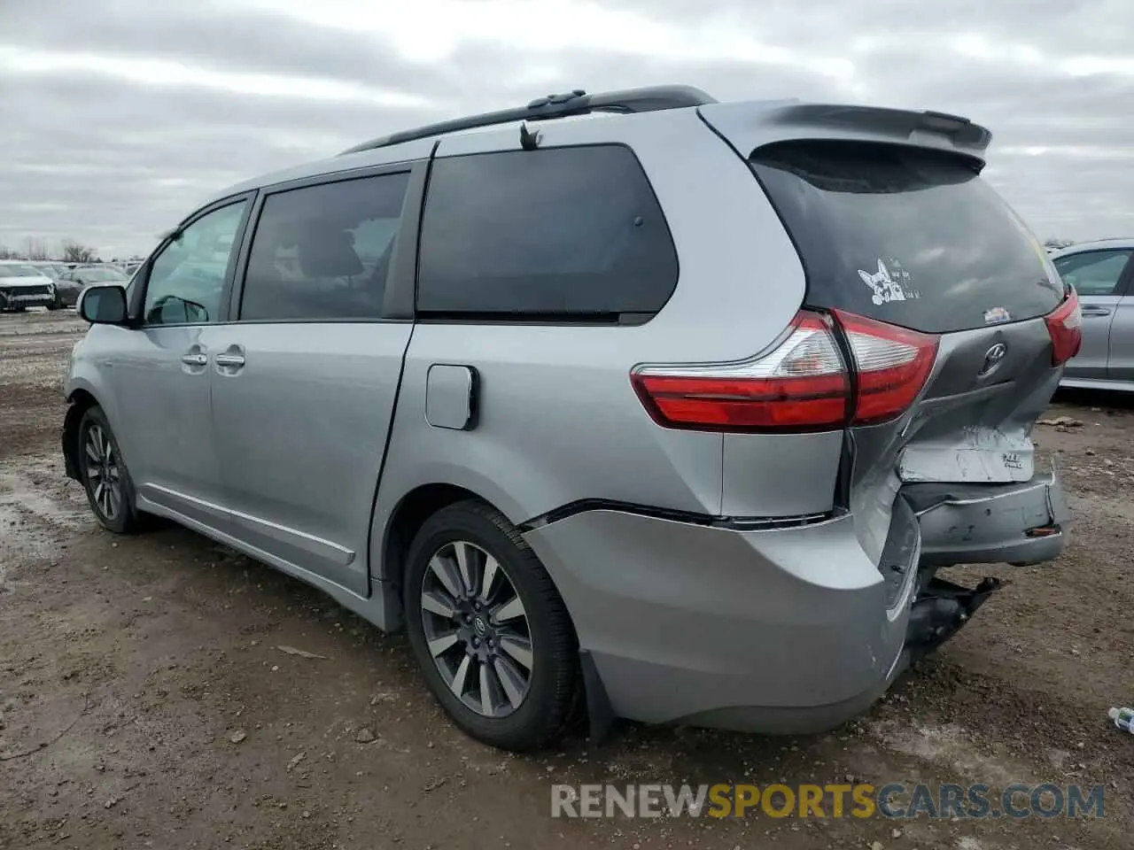2 fotografías del automóvil dañado 5TDDZ3DCXKS210375 TOYOTA All Models 2019