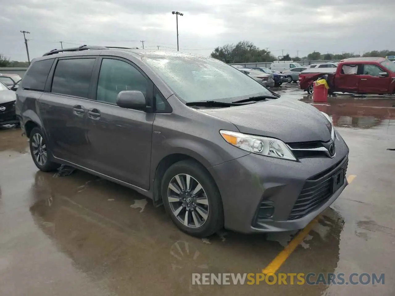 4 fotografías del automóvil dañado 5TDJZ3DC5KS218483 TOYOTA All Models 2019