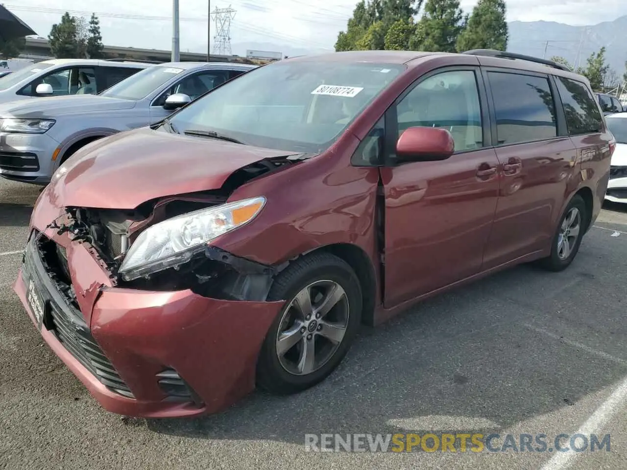 1 fotografías del automóvil dañado 5TDKZ3DC9KS971356 TOYOTA All Models 2019