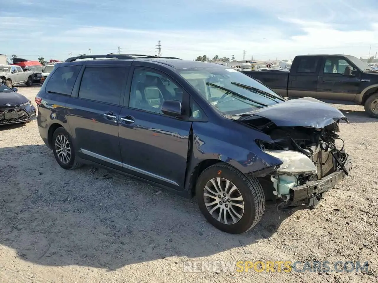 4 fotografías del automóvil dañado 5TDYZ3DC3KS971668 TOYOTA All Models 2019