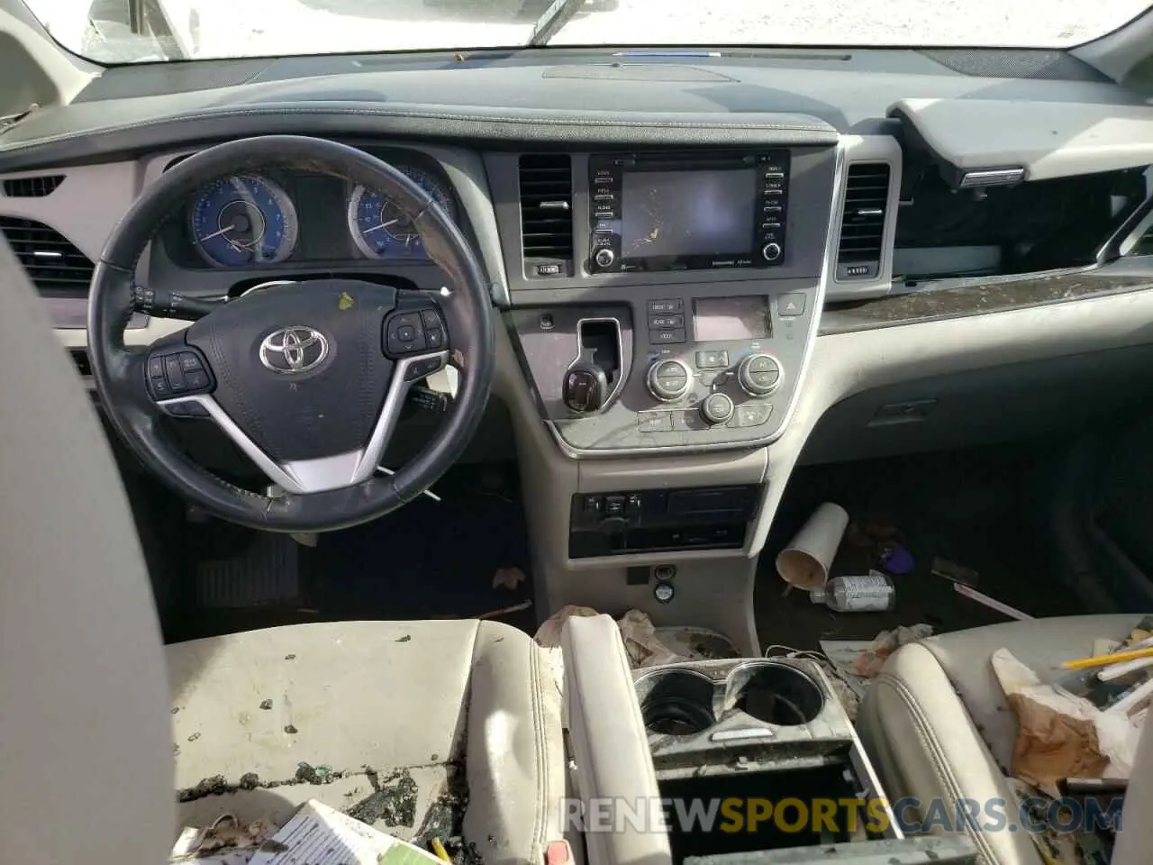 8 fotografías del automóvil dañado 5TDYZ3DC3KS971766 TOYOTA All Models 2019